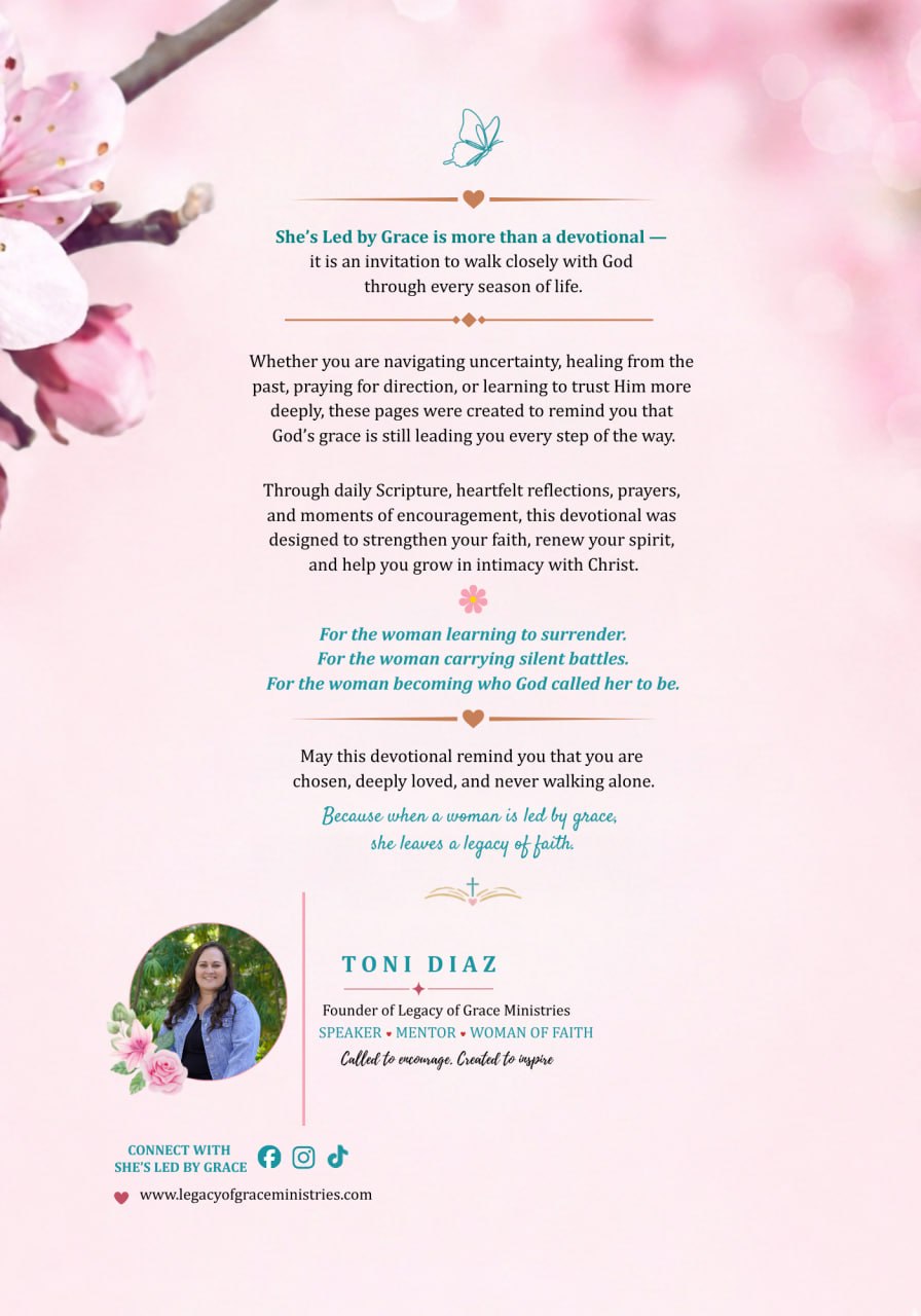 She's Led By Grace Devotional