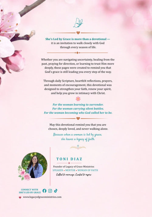 She's Led By Grace Devotional