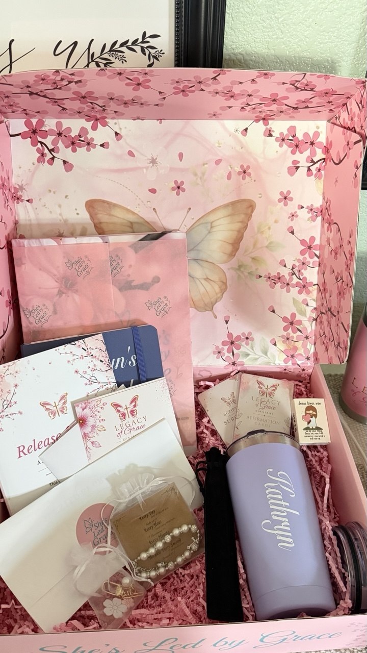 Deluxe Prayer Box + She's Led by Grace Book